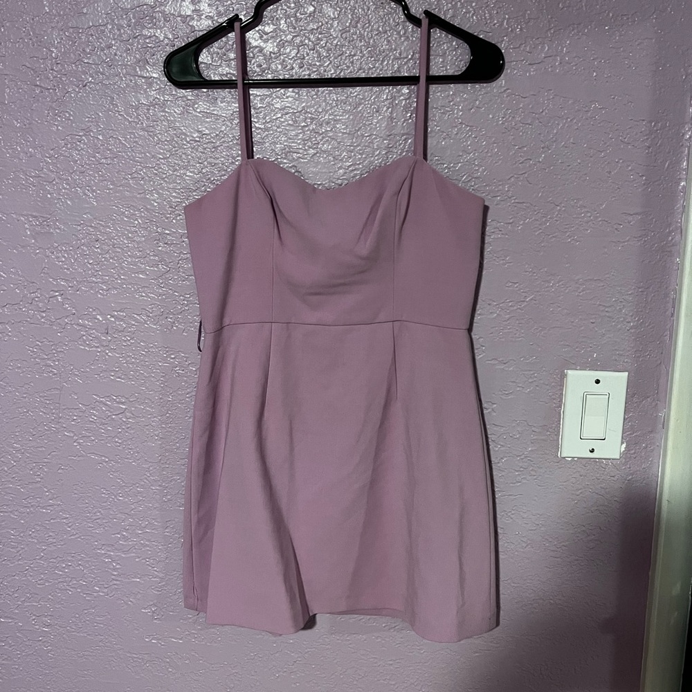 French Connection Purple short strappy dress
